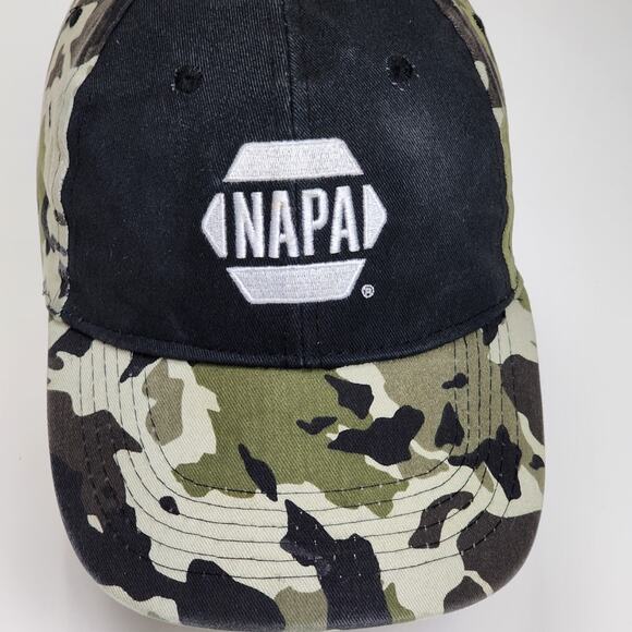 NAPA Know How Camouflage Hat Adjustable Strap OSFM Baseball Cap - Picture 2 of 12